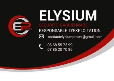 graphisme Carte de visite Elysium